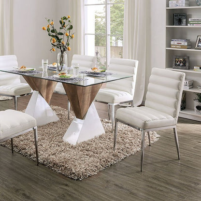  Furniture of America Binjai Dining Table FOA3747T-TABLE IMAGE 1