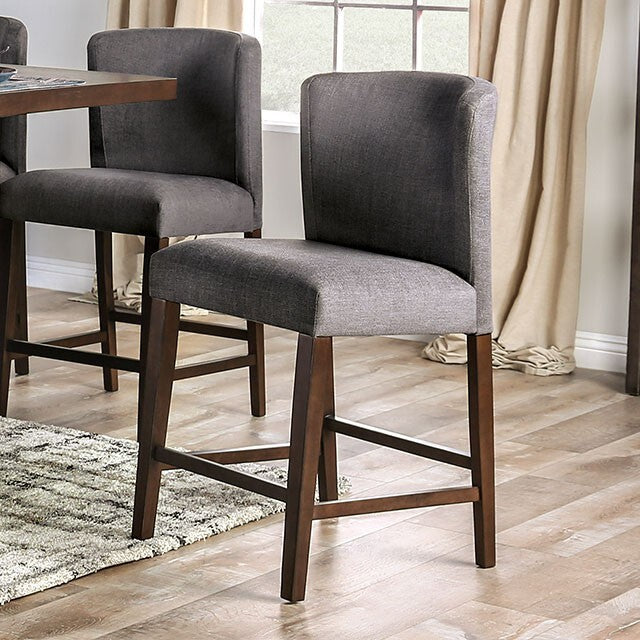 Furniture of America Macedo FOA3779PC-2PK Counter Ht. Chair (2/Ctn) IMAGE 1