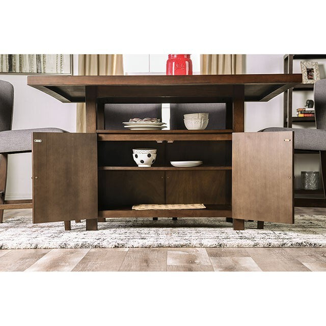  Furniture of America Macedo Counter Height Dining Table FOA3779PT-TABLE IMAGE 6