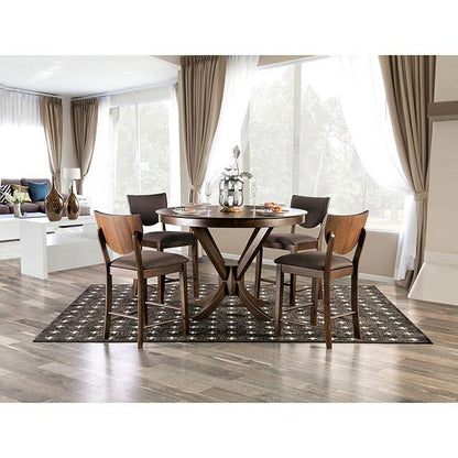 Furniture of America Marina FOA3787RPT-TABLE Counter Ht. Table IMAGE 2
