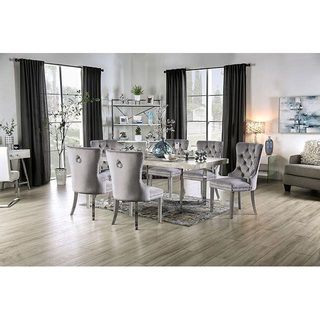  Furniture of America Sindy Dining Table FOA3798T-TABLE IMAGE 4