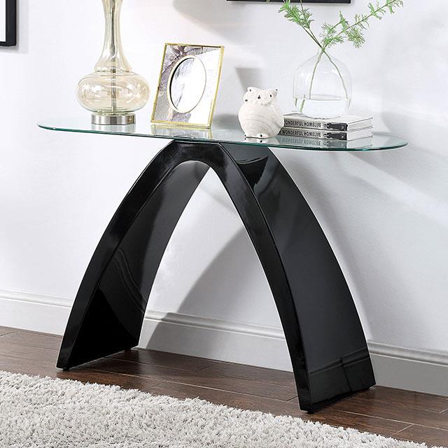  Furniture of America Nahara FOA4042BK-S-TABLE Sofa Table IMAGE 1