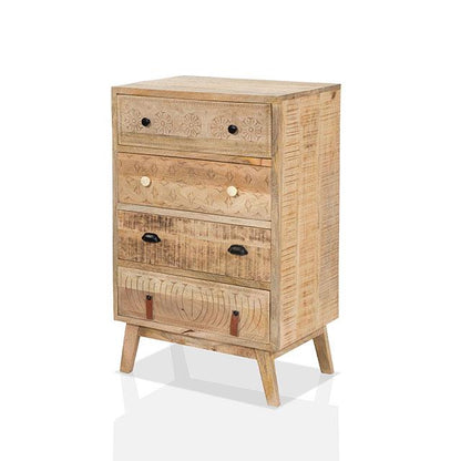  Furniture of America Blanchefleur 4-Drawer Chest FOA51010 IMAGE 2