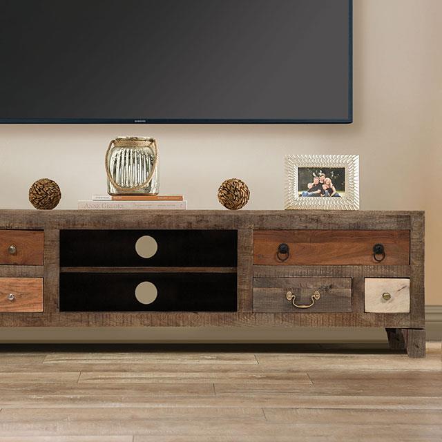  Furniture of America Saffronwald TV Stand FOA51018 IMAGE 1