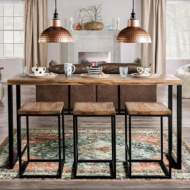  Furniture of America Larkspur Dining Table FOA51023 IMAGE 1