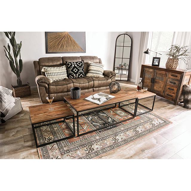  Furniture of America Larkspur Occasional Table Set FOA51025 IMAGE 2