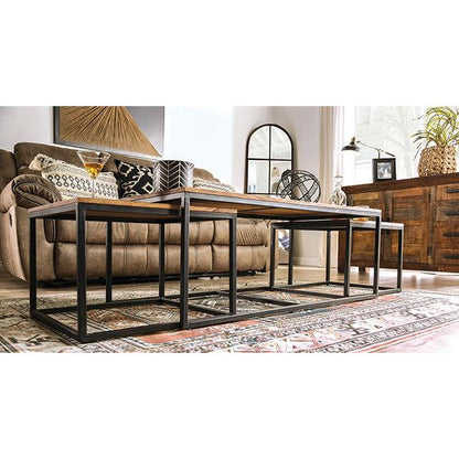 Furniture of America Larkspur Occasional Table Set FOA51025 IMAGE 3