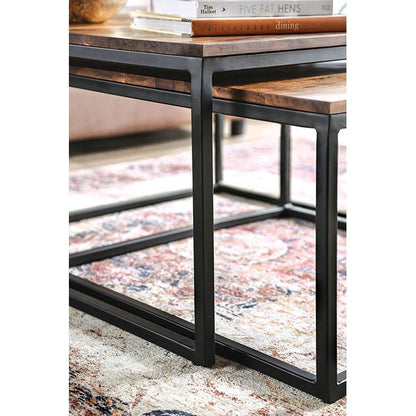  Furniture of America Larkspur Nesting Tables FOA51026 IMAGE 6