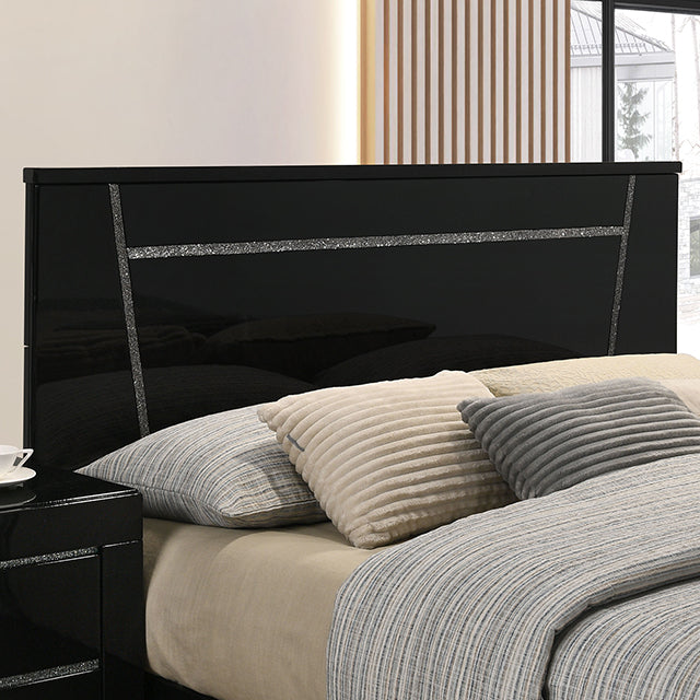  Furniture of America Magdeburg Full Bed FOA7038BK-F IMAGE 3