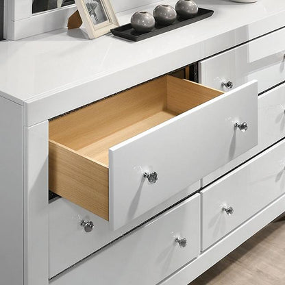 Furniture of America Magdeburg FOA7038WH-CK Cal.King Bed IMAGE 6