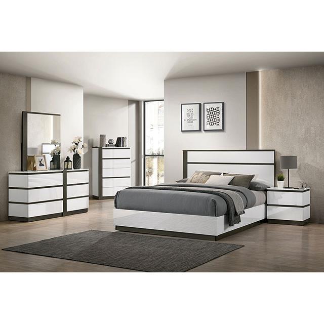 Furniture of America Birsfelden FOA7225WH-N Night Stand IMAGE 2