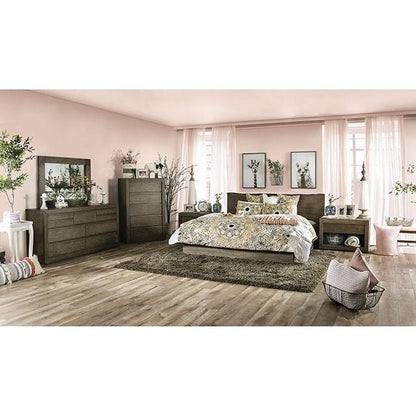  Furniture of America Bridgewater California King Panel Bed FOA7490CK-BED IMAGE 2