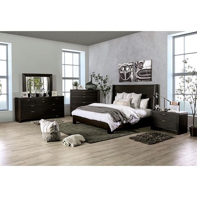  Furniture of America Laurentian 5-Drawer Chest FOA7514C IMAGE 2