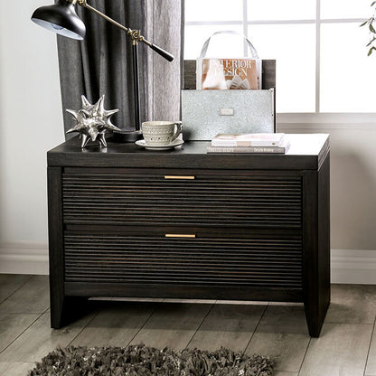  Furniture of America Laurentian 2-Drawer Nightstand FOA7514N IMAGE 1