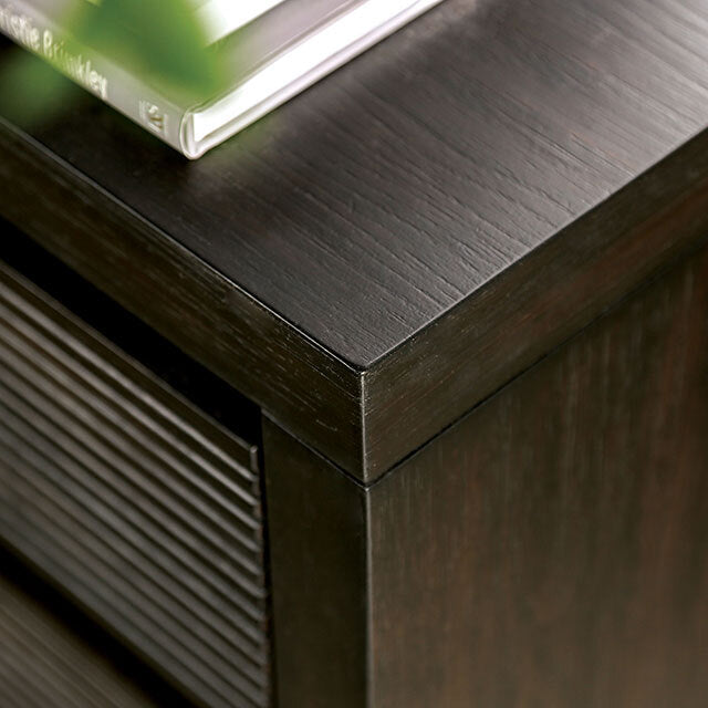  Furniture of America Laurentian 2-Drawer Nightstand FOA7514N IMAGE 4