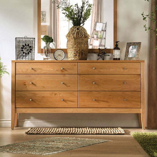  Furniture of America Willamette 6-Drawer Dresser FOA7602D-6D IMAGE 1