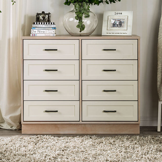  Furniture of America Roseburg 8-Drawer Chest FOA7605C-8D IMAGE 1