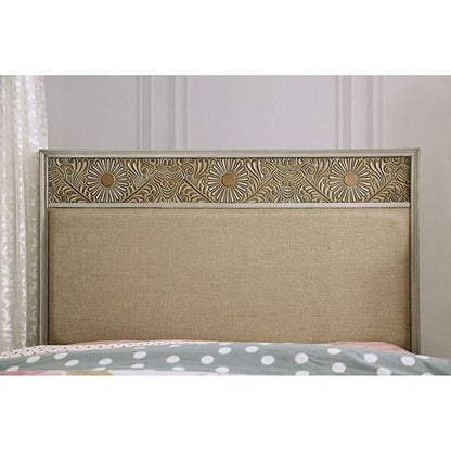  Furniture of America Jakarta King Upholstered Panel Bed FOA7882EK-BED IMAGE 5