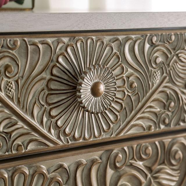  Furniture of America Jakarta King Upholstered Panel Bed FOA7882EK-BED IMAGE 8