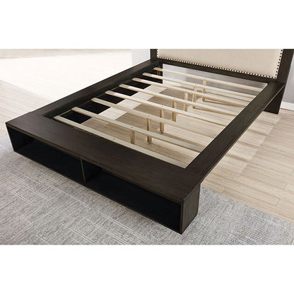  Furniture of America Sligo King Upholstered Bed FOA7893EK-BED IMAGE 5