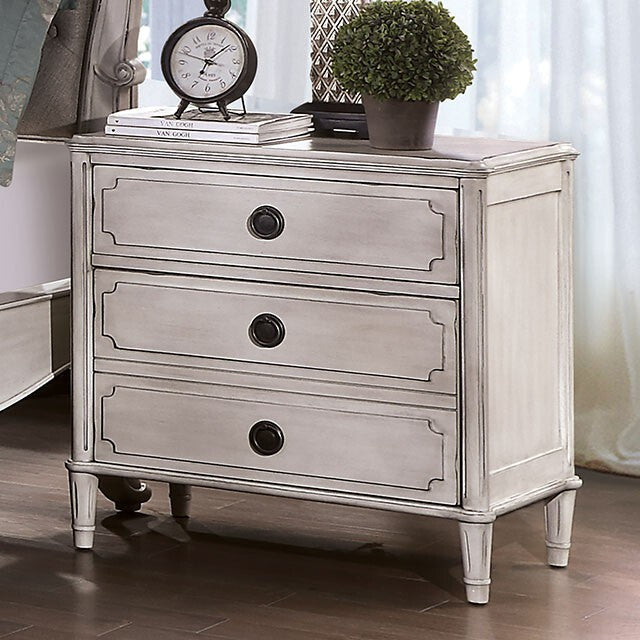  Furniture of America Esther 3-Drawer Nightstand FOA7929N IMAGE 1