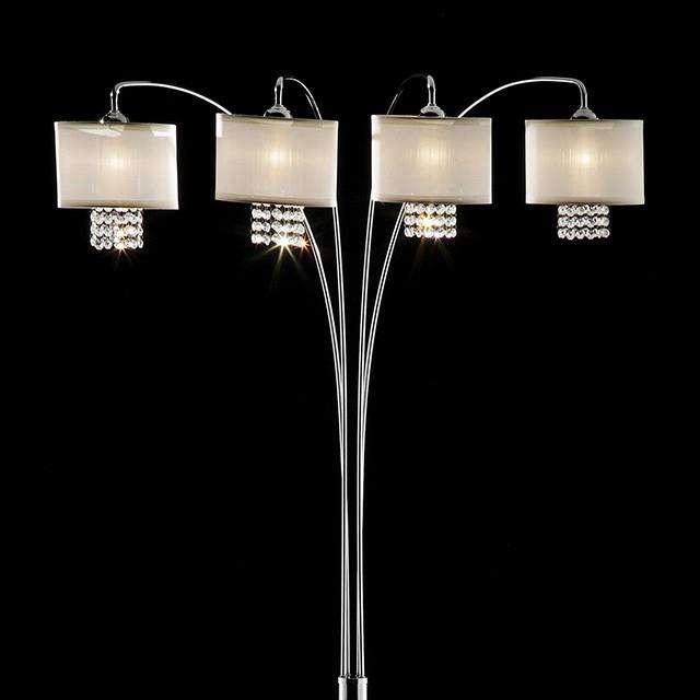  Furniture of America Claris L99742 Arch Lamp IMAGE 1