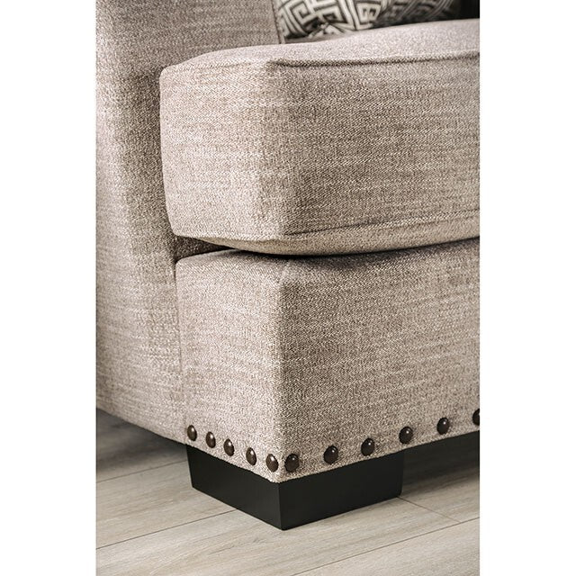  Furniture of America Maureen Stationary Fabric Loveseat SM1229-LV IMAGE 7