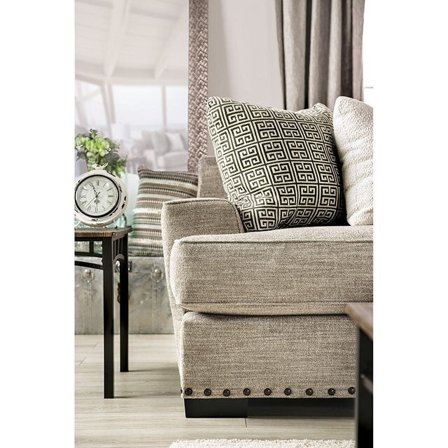  Furniture of America Maureen Stationary Fabric Loveseat SM1229-LV IMAGE 8