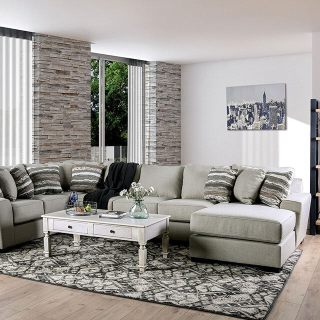  Furniture of America Colstrip Fabric Sectional SM1285-SECT IMAGE 1