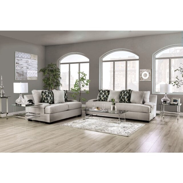  Furniture of America Reigate Stationary Fabric Loveseat SM1292-LV IMAGE 2