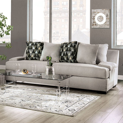  Furniture of America Reigate Stationary Fabric Sofa SM1292-SF IMAGE 1
