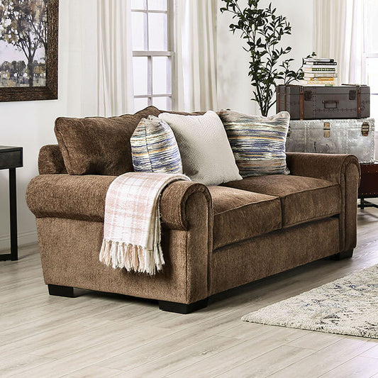  Furniture of America Osborne Stationary Fabric Loveseat SM1295-LV IMAGE 1