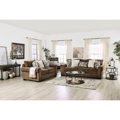  Furniture of America Osborne Stationary Fabric Sofa SM1295-SF IMAGE 2