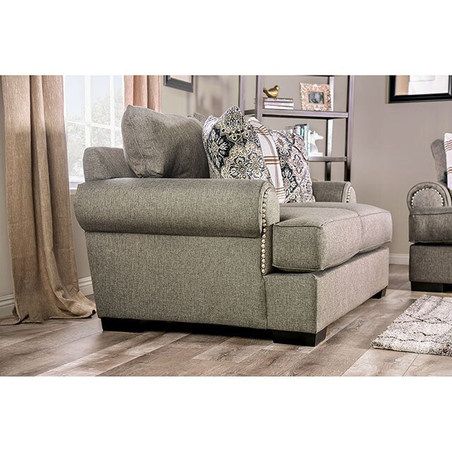  Furniture of America Debora Stationary Fabric Sofa SM1297-SF IMAGE 8