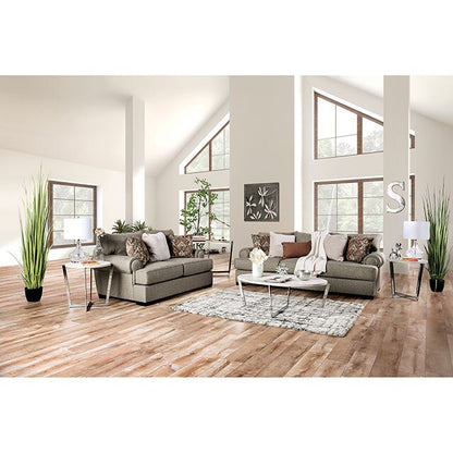  Furniture of America Debora Stationary Fabric Sofa SM1298-SF IMAGE 2