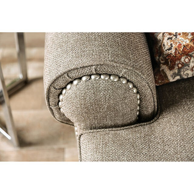  Furniture of America Debora Stationary Fabric Sofa SM1298-SF IMAGE 6