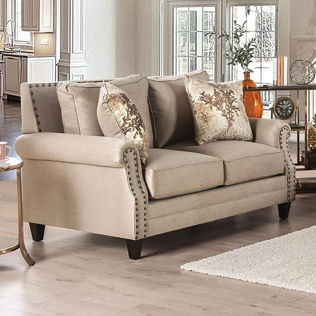  Furniture of America Briana SM2676-LV Love Seat IMAGE 1
