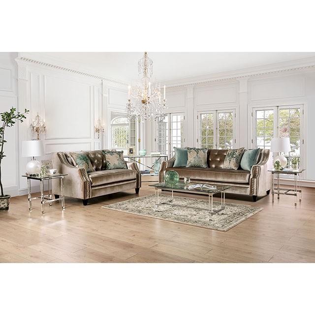 Furniture of America Elicia SM2685-LV Love Seat IMAGE 2