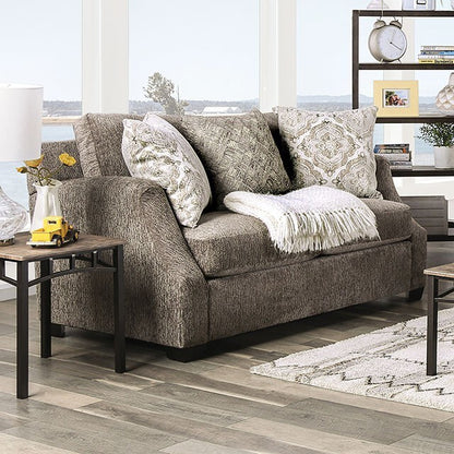  Furniture of America Laila Stationary Fabric Loveseat SM3082-LV IMAGE 1