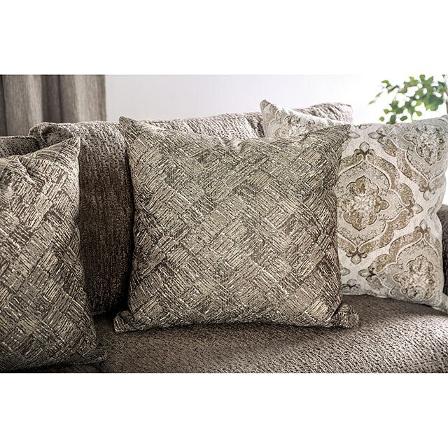  Furniture of America Laila Stationary Fabric Loveseat SM3082-LV IMAGE 4