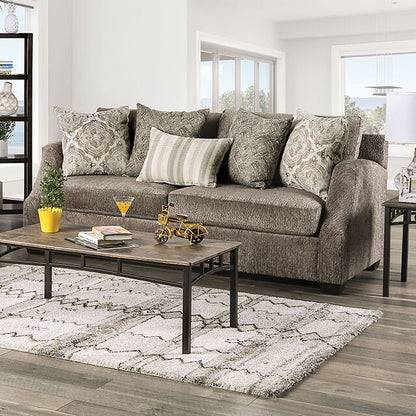  Furniture of America Laila Stationary Fabric Sofa SM3082-SF IMAGE 1