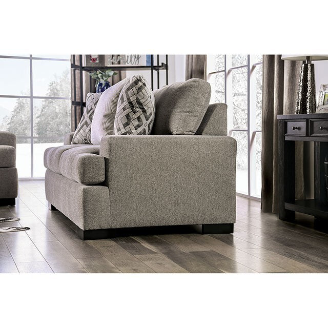  Furniture of America Polly Stationary Fabric Sofa SM3084-SF IMAGE 9