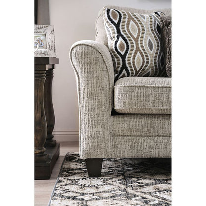  Furniture of America Aleah Stationary Fabric Loveseat SM4110-LV IMAGE 3