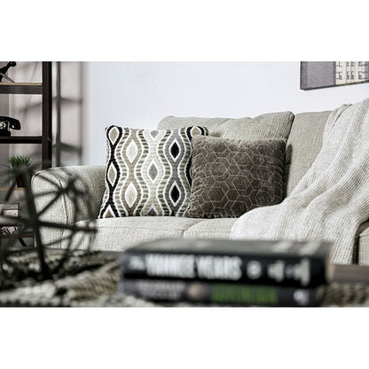  Furniture of America Aleah Stationary Fabric Loveseat SM4110-LV IMAGE 4