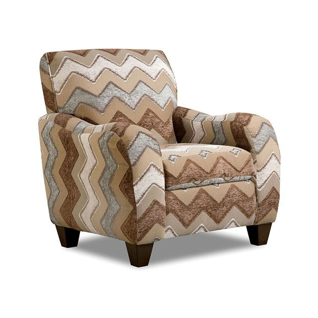  Furniture of America Hereford Stationary Fabric Chair SM5027-CHAIR IMAGE 1