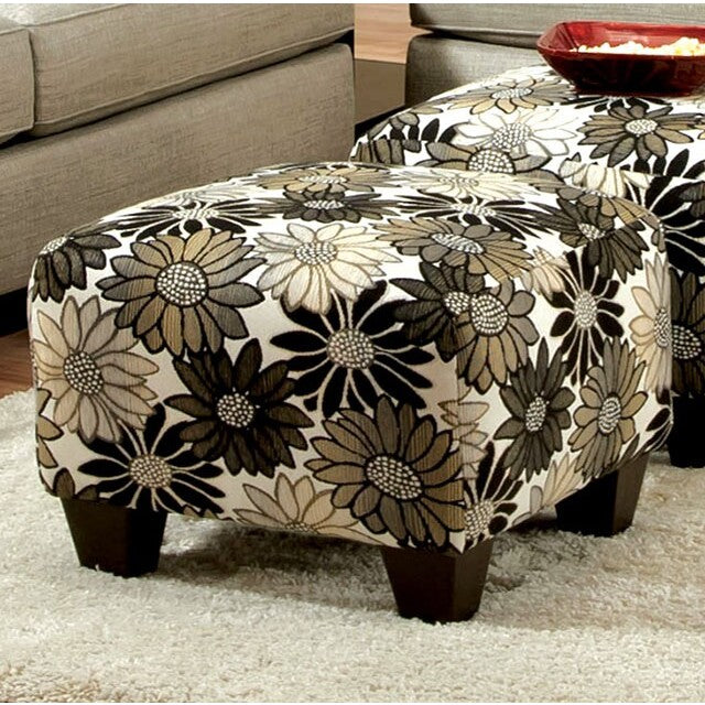  Furniture of America Cardiff Fabric Ottoman SM5042-OT IMAGE 1