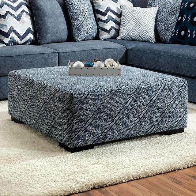  Furniture of America Brielle SM5146-OT Ottoman IMAGE 1