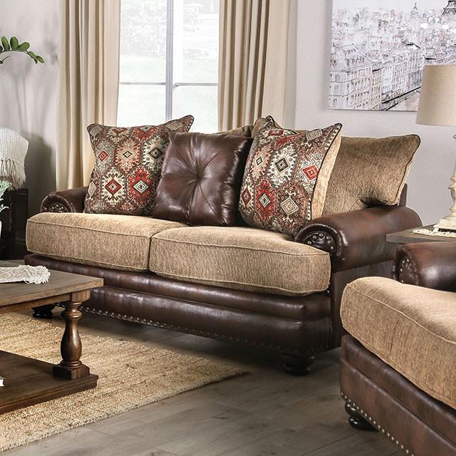 Furniture of America Fletcher SM5148-LV Love Seat IMAGE 1
