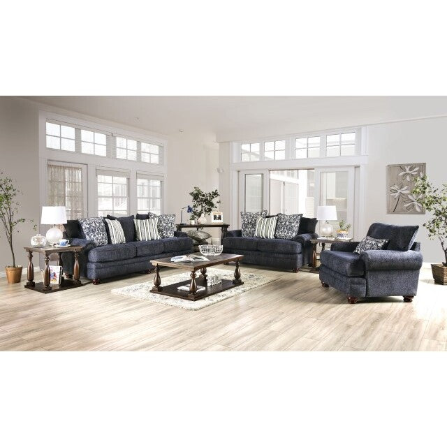  Furniture of America Hadleigh Stationary Fabric Sofa SM5157-SF IMAGE 2
