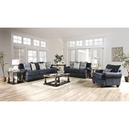  Furniture of America Hadleigh Stationary Fabric Sofa SM5157-SF IMAGE 2